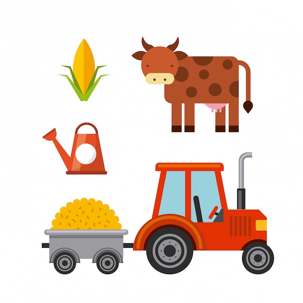 Farm icons design