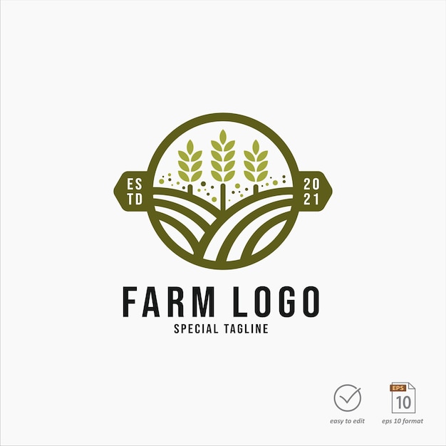 Farm logo design