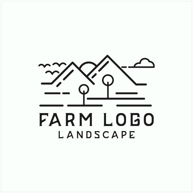 Farm logo design