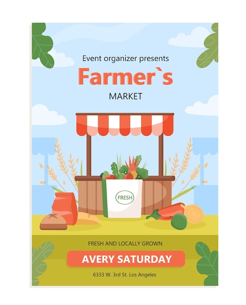 Farmers market poster