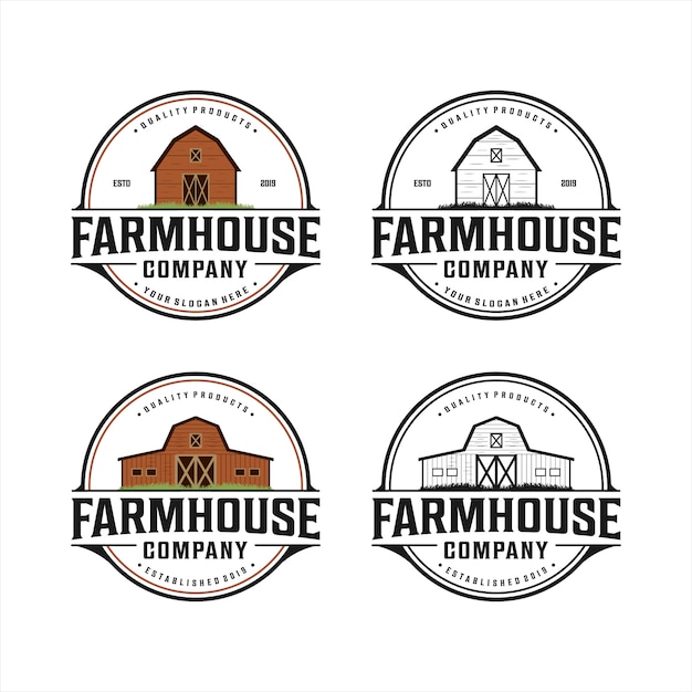 Farmhouse vintage logo