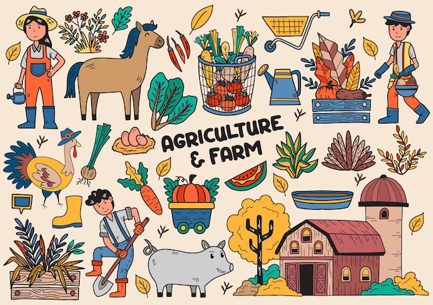 Farming vector illustration Vector for banner, poster, flyer