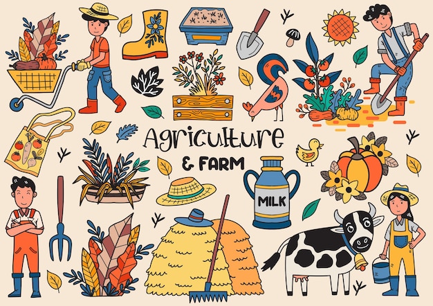 Farming vector illustration Vector for banner, poster, flyer