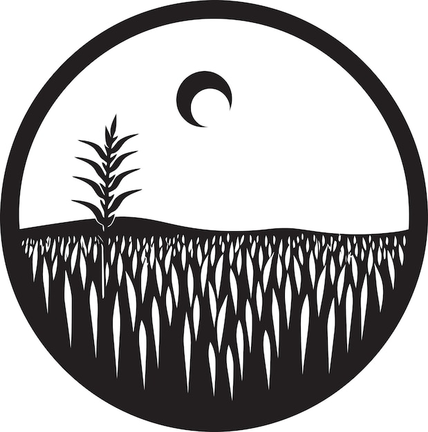 Farmstead Icon Farming Vector Emblem Harvest Heritage Farming Logo Vector Symbol