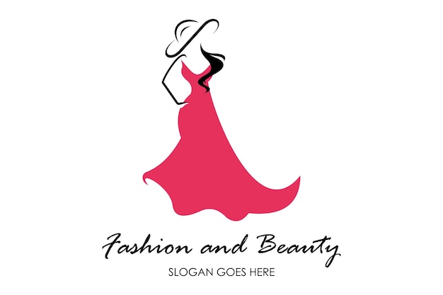 Fashion and beauty logo and emblem collection
