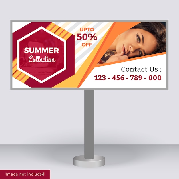 Fashion billboard design