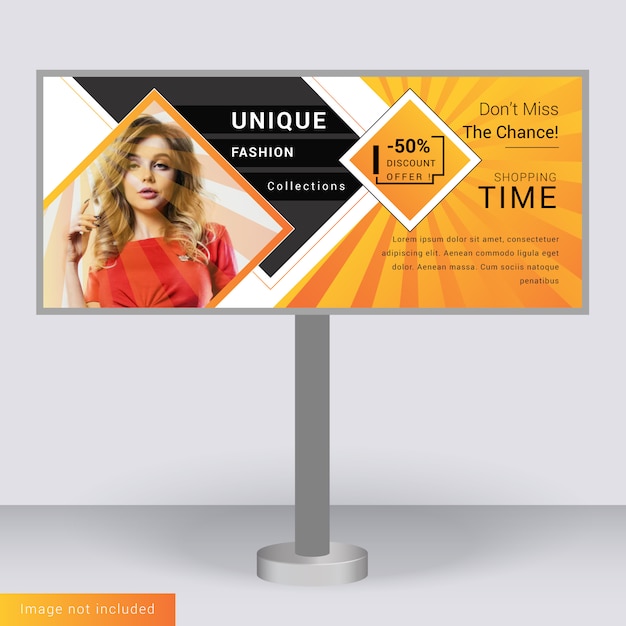 Fashion Billboard Design