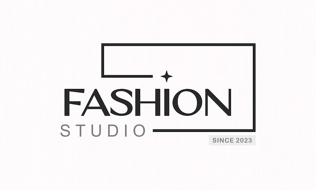 Vector fashion branding design business logo template