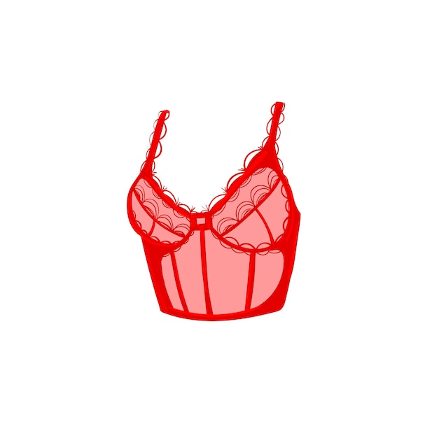 Reggiseno di abbigliamento alla moda