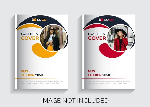 Fashion cover design book template. annual reports. education book cover. new fashion 2022.