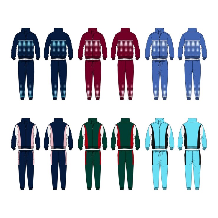 Vector fashion design full winter collection