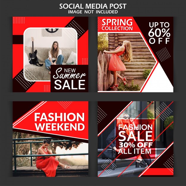 Fashion discount sale banner