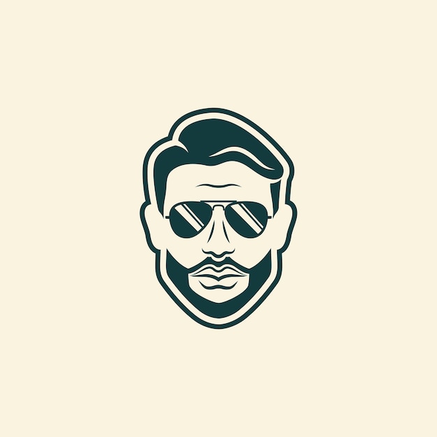 Vector fashion gent icon