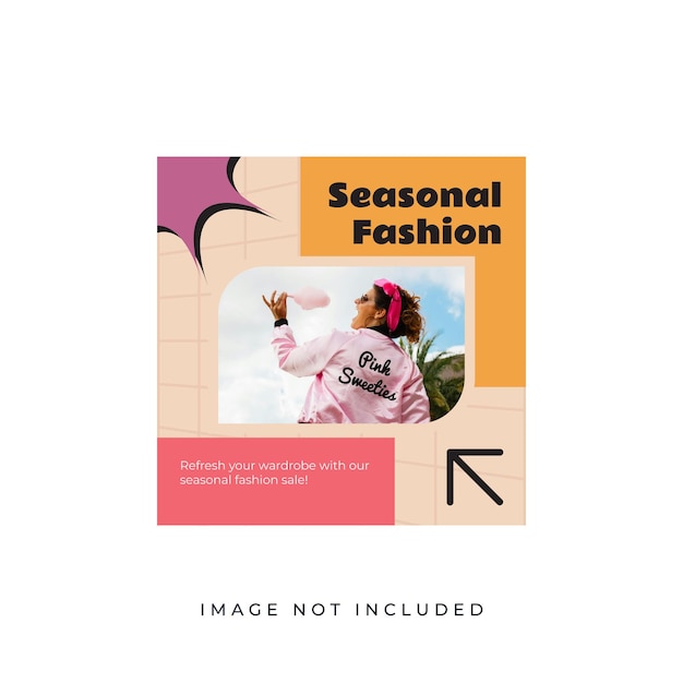 Fashion Instagram Post Puzzle Template