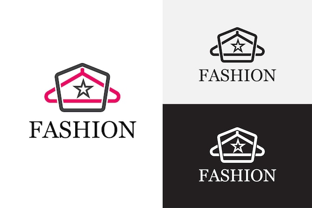 Modello di progettazione di logo di moda