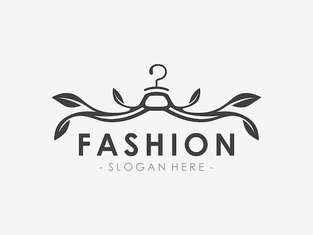 Vector fashion logo template design