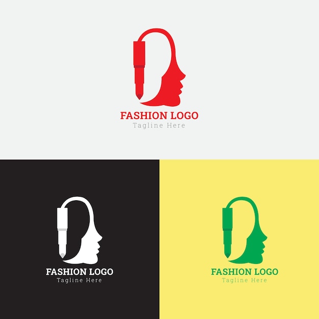 Мода Шаблон логотипа