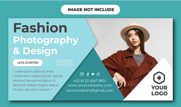 Fashion Photography Banner Template