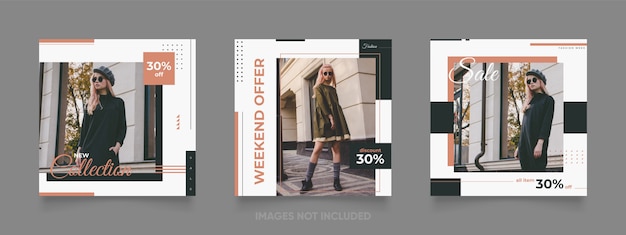 Fashion sale banner for social media