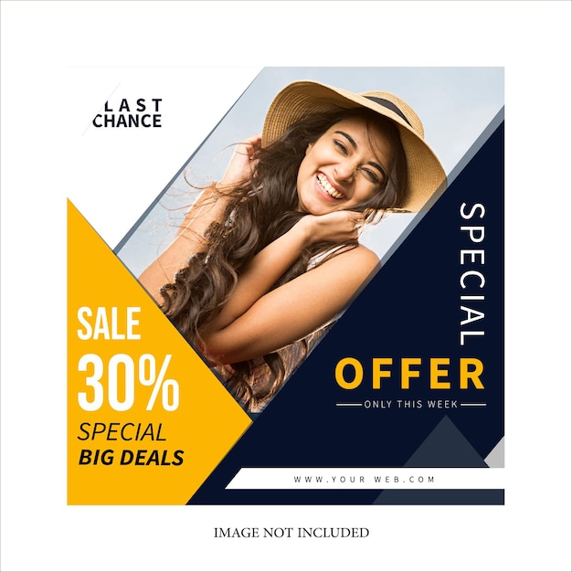 Vector fashion sale banner tamplate fashion sale web post desing banner desing for media