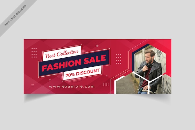 Fashion Sale Facebook Cover Template