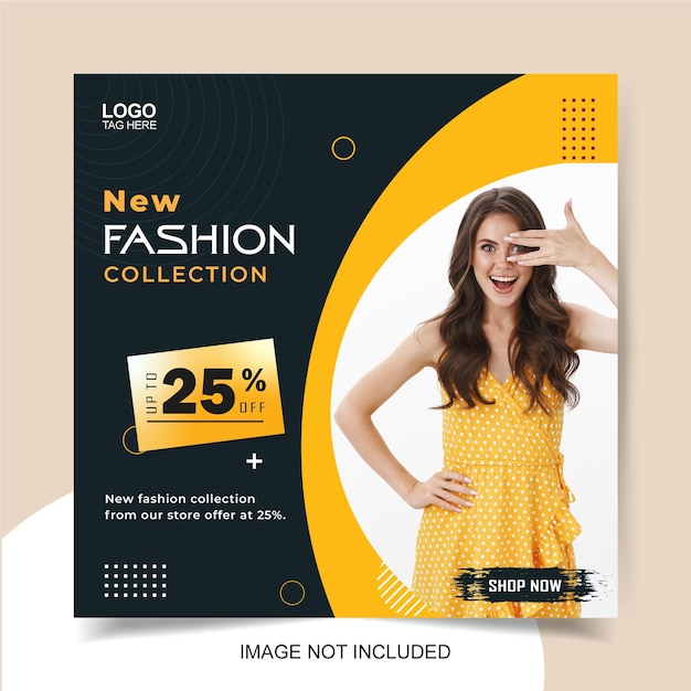 Fashion sale facebook or web template