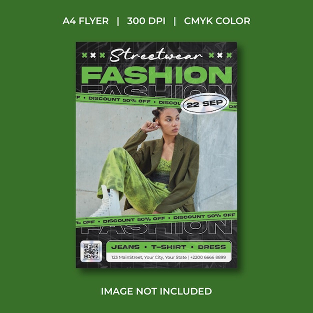 fashion sale flyer