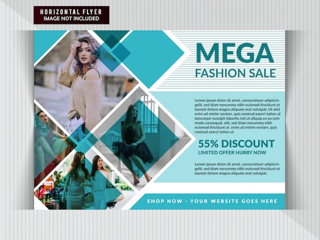 Fashion Sale Horizontal Flyer