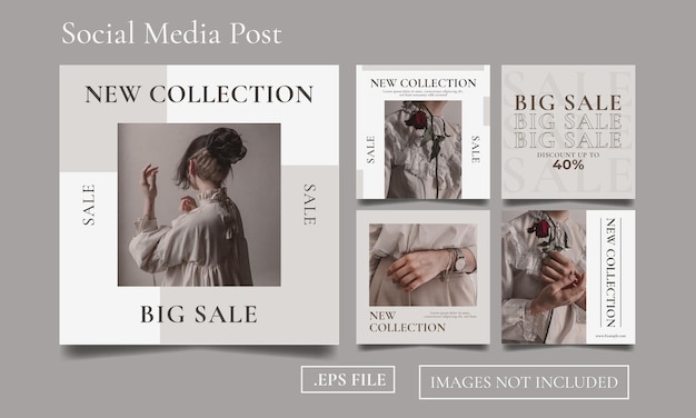 Fashion Sale Instagram Post Template