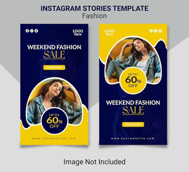 Fashion sale interior design Instagram stories