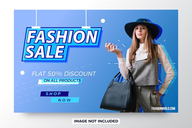 Fashion sale modern sale banner