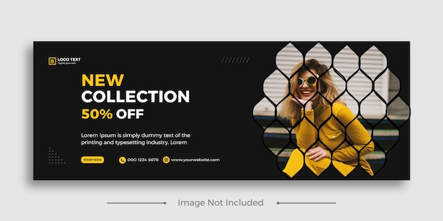 Vector fashion sale social media banner or social media templat