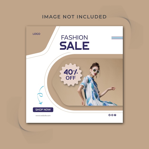 Fashion Sale Social Media Design