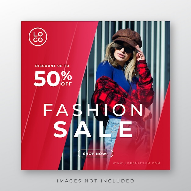 fashion sale social media Instagram post