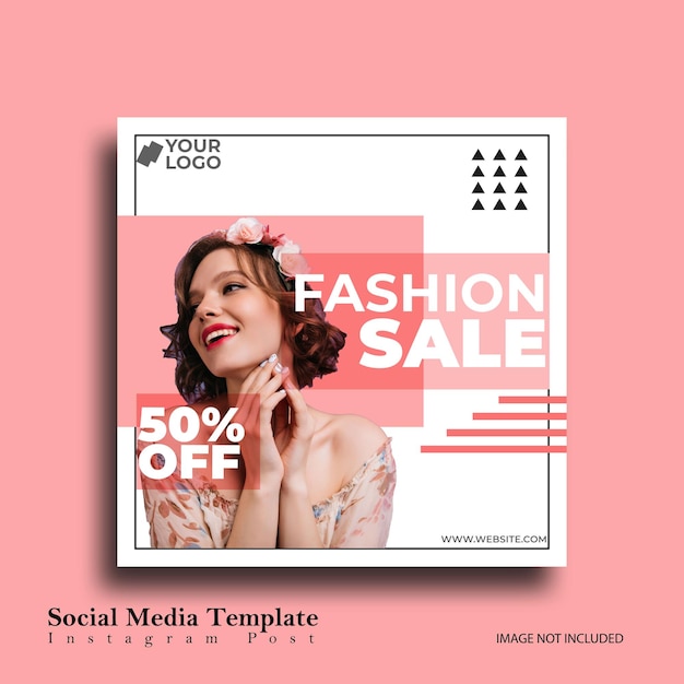 Fashion Sale Social Media Post Template
