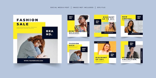fashion sale social media post