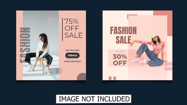 Fashion Sale social media post