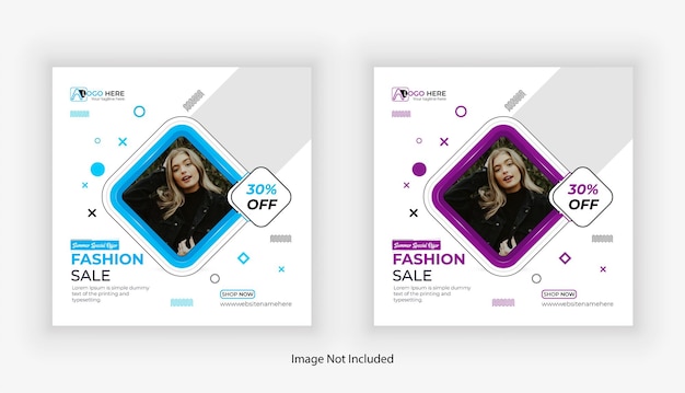 Fashion Sale Social Media Stories Template Design Set