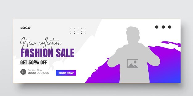 FASHION SALE Spring sale post template