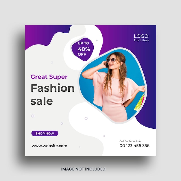 Fashion Sale web banner