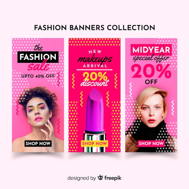 Fashion sales banner