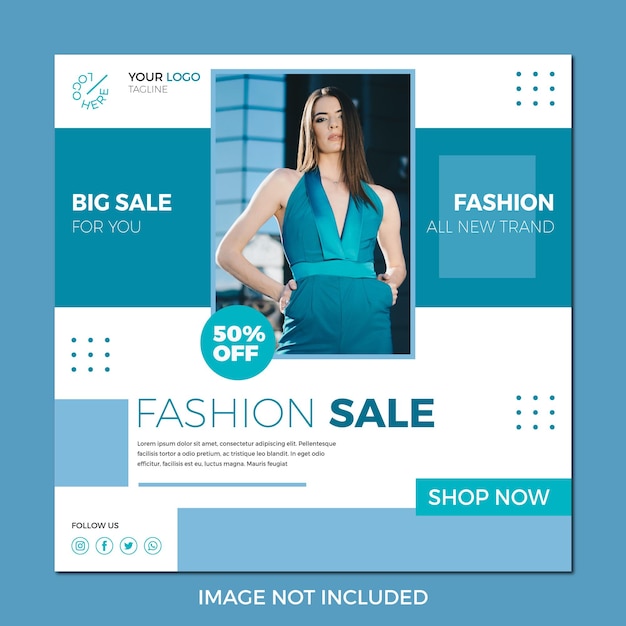 Fashion Sell Social Media Post Design