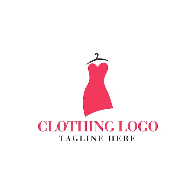 Модный магазин - розничная торговля, бутик и модный логотип