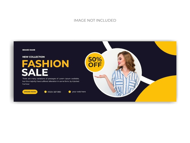 Fashion Social media cover poster banner