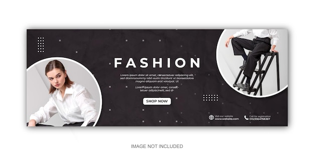Fashion social media post template