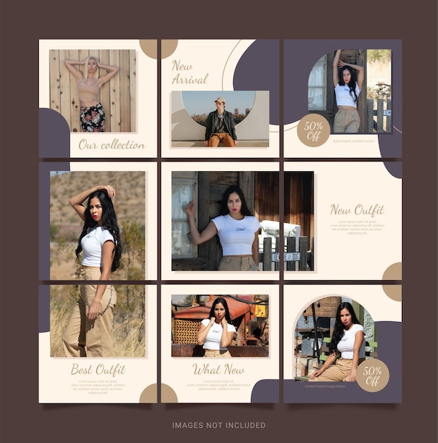 Fashion Social Media Post Template