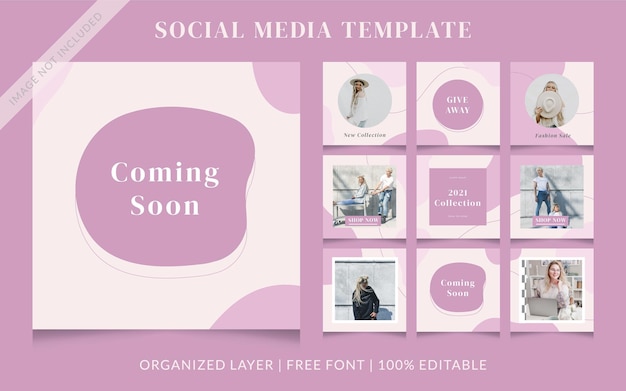 Fashion Social Media Sale Post Template  