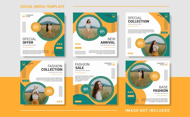 Fashion social media stories template