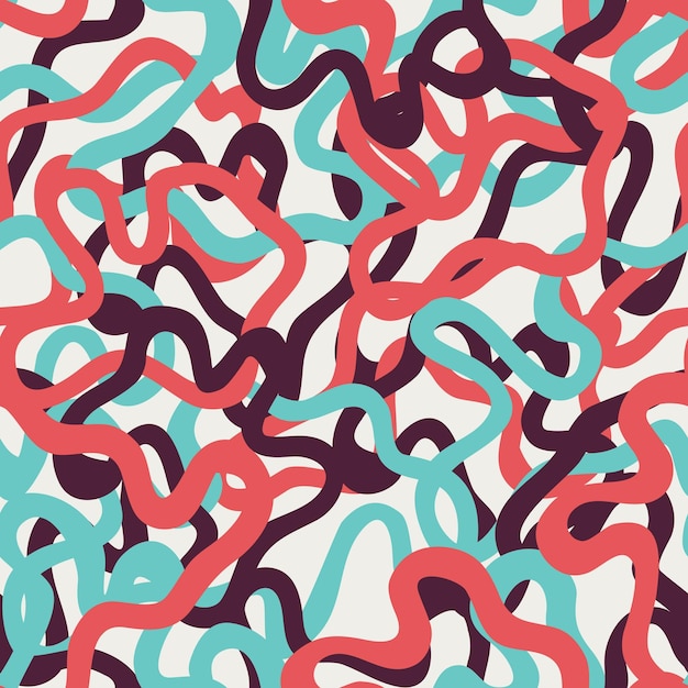 Fashion stripe seamless pattern