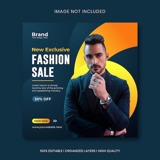 Fashion super sale banner and Black Friday  Special offer facebook cover design template